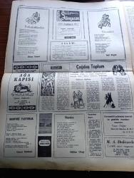 Ankara Gazetesi - Turkish Newspaper - 12 Ağustos 1976 - günün meselesi Akdeniz'de iktidar politikası - yeşilköy'de kanlı bir gerilla baskını yapıldı - İsrail uçağına Filistin Kurtuluş örgütünce yapılan baskında güvenlik kuvvetlerimiz 1,5  saat aralıksız çarpıştı - Necmettin Erbakan Güneydoğu gezisine çıkıyor - Fahri Korutürk Türkiye'nin süratle gelişmekte olduğunu söyledi - Dam başında Yaz akşamı yazan Şemsi Belli - çocuk edebiyatı yazan Enver Naci Gökşen - Florya belediye gazinosunda Semiha Yankı Celal Şahin Saadet Sun - Gar gazinosunda Sevim Tuna Ayla Algan Nazan Şoray Ayhan Işık - Caddebostan maksim'de Gönül Yazar Ahmet Özhan Müjdat Gezen Seyyal Taner - iç çamaşırı giymeyen bayanlar kentlerde trafik kazalarının artışına neden oluyor - sev kardeşim filmi başrolde Tarık Akan Yıldız sinemasında - kahramanlar filmi başrolde Fikret Hakan kısmet sinemasında - Baba bizi eversene filmi başrolde Barış Manço Sayanora sinemasında - yaşam kavgası filmi başrolde Ayhan Işık İnci sinemasında