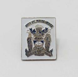 Retro  Mineli City of White Rock Culture Community Commitment Rozet İğne