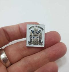 Retro  Mineli City of White Rock Culture Community Commitment Rozet İğne