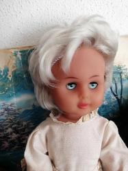 50 cm SİNGAPUR DAMGALI ET BEBEK, PLAKLI, MAVİ GÖZLÜ ÇOK GÜZEL KUSURSUZ BEBEK