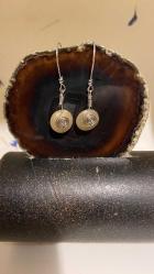 El İşçiliği Gümüş Serpantin (Serpentine) Küpe