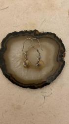 El İşçiliği Gümüş Serpantin (Serpentine) Küpe