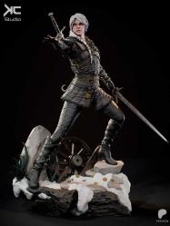 Ciri The Witcher Figür - 25 cm