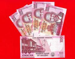 5 Adet Malawi, 100 Kwacha, 2020, P-65-New, UNC   ÇİL