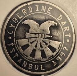 Cyberdine Dart İstanbul 1997 - Eski Jeton