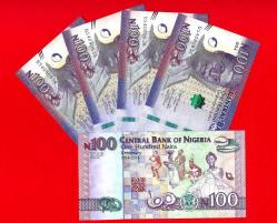 5 Adet Nigeria 100 naira, 2024, P-41, QRC, UNC Commemorative ÇİL