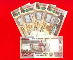 5 Adet Malawi, 500 Kwacha, 2017 p66 UNC  ÇİL