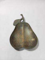 ANTİKA PİRİNÇ ARMUT FORMUNDA KULLUK VEYA DEKOR