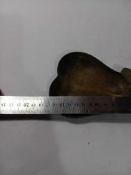 ANTİKA PİRİNÇ ARMUT FORMUNDA KULLUK VEYA DEKOR