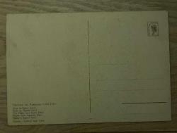 HEDİYE KARTPOSTALI - 15 x 10 cm EBADINDA - MERYEM ANA VE HZ. İSA'NIN EŞEK ÜZERİNDE SEYEHATİNİ TASVİR EDEN KARTPOSTAL