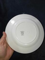 ANTİKA FRANSIZ PORSELEN TABAK