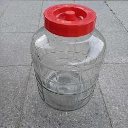 24 lt Cam Turşu,Sirke,Şarap Kavanozu,hava kapaklı