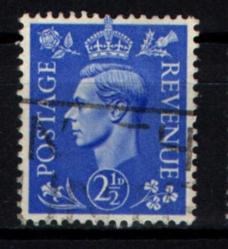 Büyük Britanya 1937-1939 Kral George VI  2.5D (ws2110)