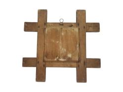 OSMANLI DÖNEMİ RUM İŞİ AHŞAP AYNA