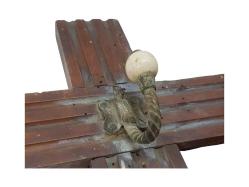 OSMANLI DÖNEMİ RUM İŞİ AHŞAP AYNA