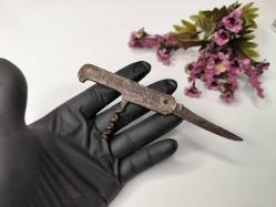 Antika Solingen Bıçak - Tirbüşon - Şarap Açacağı - Çakı