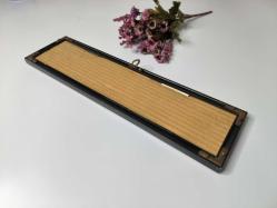 Bugün Allah İçin Ne Yaptın - Eskilerden Cam - Çerçeve Duvar Panosu - Besmele - Dua