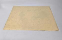 Ebru Sanatı - El İşi Ebru - KALP Desenli - Duvar Dekoru - Sanatçı: Muhammed Aydın - 2013 Tarihli - 50 cm x 35 cm -