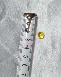 Su Damla Kehribar Altın Sarısı 08mm ( 33 lü tesbih)