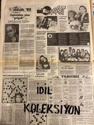 HAFTA SONU DERGİ - GAZETESİ DOĞUM GÜNÜ HEDİYESİ (TURKİSH MAGAZINE - NEWSPAPER) - TAM TAKIM 12 SAYFADIR - 8 MART 1985 - Sayı:10 -Çağla-Cansu-Şehnaz Dilan-Sema-Zümrüt Cansel-Tarık Akan-Ahu Tuğba-Emel Sayın-David Younes-Kartal Tibet-İsmail Gökçül-Gülistan Okan-Şakir Öner Günhan-Zeki Müren-Mazhar Alanson-Fuat Özkan-Özkan Uğur-Kadir İnanır-Nazan Şoray-Hülya Avşar-Hale Soygazi-Nazmi Özer-Ümit Utku-Banu Alkan-Erol Taş-Öztürk Serengil-Kudret Sandra-Ayfer Feray-Hakan Balamir-Zurnik-Levent Kırca-Sami Başaran-Anadolu Bankası-Yeşilçam’ın fahişeleri-Sinemanın vamp sarışını bir erkek delisiydi-İşte onlardan biri-Dinlenmeden yaşanmaz Dinlenmek sizin de hakkınız-Turgut Demirağ-Özdemir Erdoğan-Mükerrem Taşçıoğlu-Köksal Taştan-Müjde Ar-Metin Akpınar-Müjdat Gezen-Hasan Tibet-David Younes-Tugay Tekin-Yılmaz Güney-Meko Spahoviç-Sema Sevinç-Bataklıktaki güzeller-Telekızlar hayat kadını sömürüsünün son ürünü-Taşsız güzel Tarık ağabeyi kurtaracak-Erkek delisi sarışın artist-Buzda ölüm-Karaoğlan’ı yaratan adam