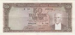 Türkiye · 50 Türk Lirası · 5. Emisyon · 7. Tertip · Ç.Ç.T