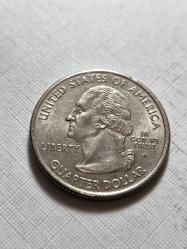 Amerika çeyrek Dolar hatıra para iyi kondüsyondadır