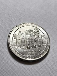 Amerika çeyrek Dolar hatıra para iyi kondüsyondadır