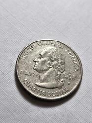 Amerika çeyrek Dolar hatıra para iyi kondüsyondadır