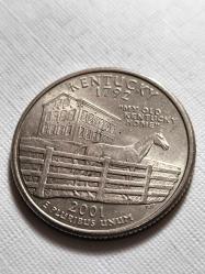 Amerika çeyrek Dolar hatıra para iyi kondüsyondadır