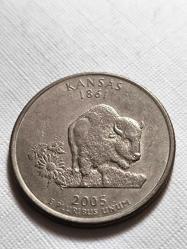 Amerika çeyrek Dolar hatıra para iyi kondüsyondadır