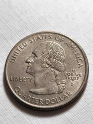 Amerika çeyrek Dolar hatıra para iyi kondüsyondadır