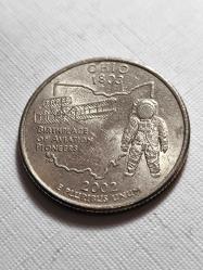 Amerika çeyrek Dolar hatıra para iyi kondüsyondadır