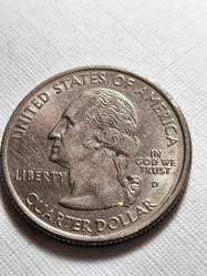 Amerika çeyrek Dolar hatıra para iyi kondüsyondadır