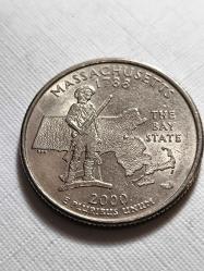 Amerika çeyrek Dolar hatıra para iyi kondüsyondadır