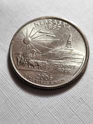 Amerika çeyrek Dolar hatıra para iyi kondüsyondadır