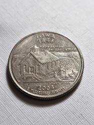 Amerika çeyrek Dolar hatıra para iyi kondüsyondadır