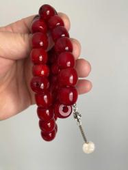 ORİJİNAL AFGAN SIKMA KEHRİBAR OSMANLI TARZI YARIM ASIRLIK