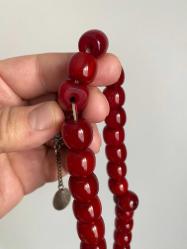 ORİJİNAL AFGAN SIKMA KEHRİBAR OSMANLI TARZI YARIM ASIRLIK