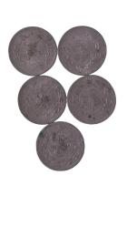 1327 (1909) yılı  mehmet reşat 5 para lotu