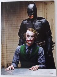 BATMAN / Kara şövalye • The dark knight • Heath Ledger ~ Ebat : 22 X 30