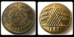 1924 - 1/2/5/10 OYUN PARASI/JETON (Spielgeld) ALMANYA WEIMAR CUMURİYETİ Dönemi / YBNJTN12510