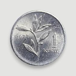 1 Kuruş 1977 * Nadir Basım Adedi