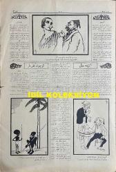 Osmanlıca Akbaba Mizah Dergisi-Gazetesi, Orijinal Dönem Basım, (Ottoman Magazine-Newspaper) - 4 Haziran 1925 - Rumi: 4 Haziran 1341 - Sayı: 261 - Kıta Avrupası'nı Tasvir Eden İmzasız Karikatür: Bütün Milletlerin Halledeceği Bilmece - Akisler: Havalara Dair 