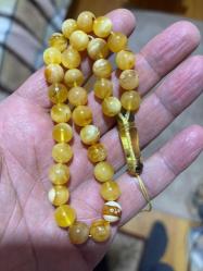 Orjinal damla kehribar tespih