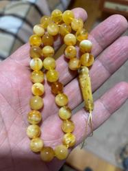 Orjinal damla kehribar tespih