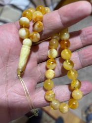 Orjinal damla kehribar tespih