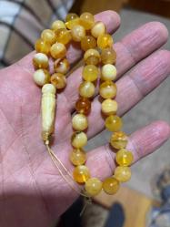 Orjinal damla kehribar tespih