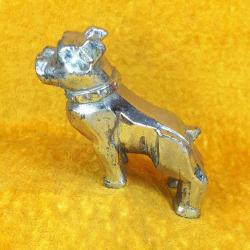 ANTİKA BULLDOG MACK DESIGN PATENT 87931 KAMYON KAPUT AMBLEM HEYKEL