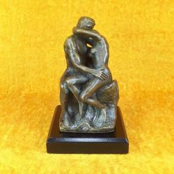 VINTAGE RODIN ÖPÜŞME HEYKELİ BRONZ REPRODÜKSİYONU