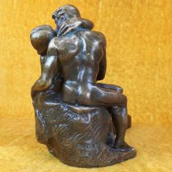 VINTAGE RODIN ÖPÜŞME HEYKELİ BRONZ REPRODÜKSİYONU